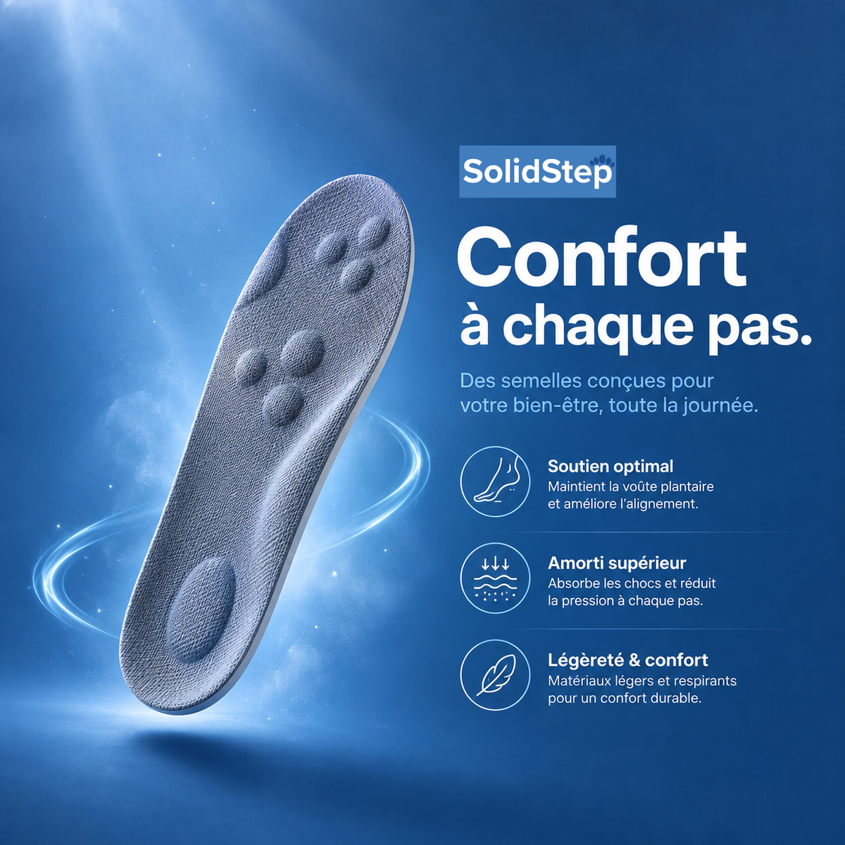 Vos chaussures ne sont pas le problème. Vos semelles le sont.
